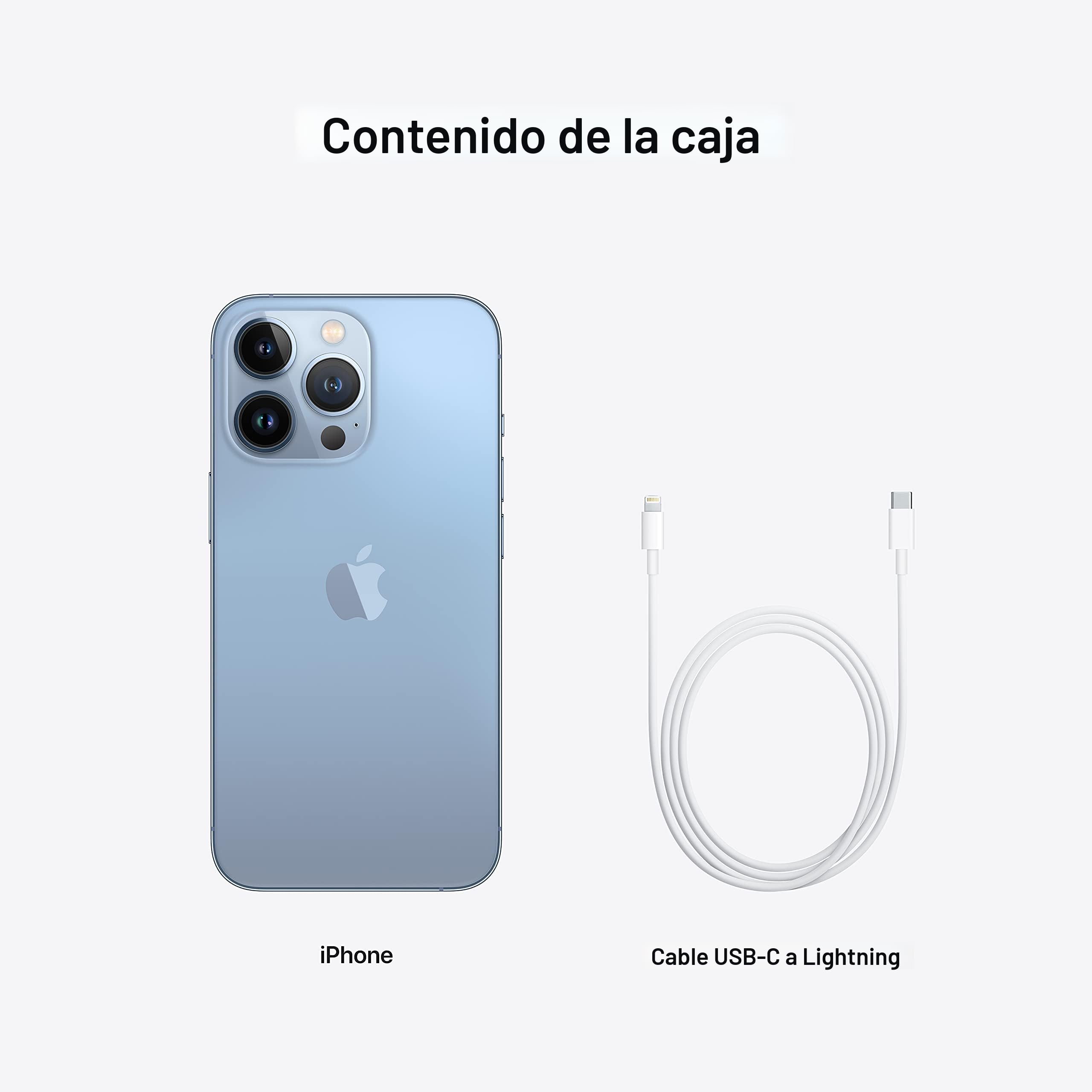 Amazon.com: Apple iPhone 13 Pro. 256GB, azul sierra. Desbloqueado